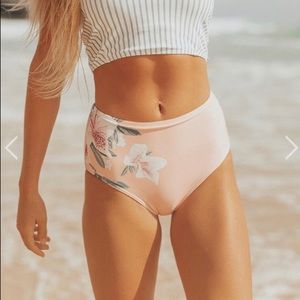 Albion Fit Lulu High Waisted swim bottoms